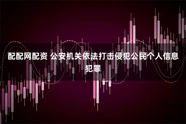 配配网配资 公安机关依法打击侵犯公民个人信息犯罪